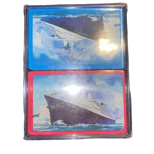 Vintage Norway Cruise Ship Souvenir Novelty Playing Cards 2 Decks Sealed